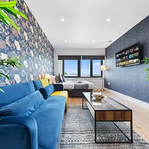 Modern One Bedroom Flat - Sleeps 5 -near Heathrow - Ub3 Apartment