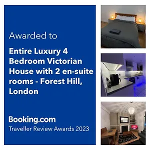 Entire Luxury 4 Bedroom Victorian House With 2 En-suite - Forest Hill, Apartment