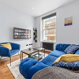 Stylish 2 Bedroom In Westminster Sleeps 5 With Ac Apartment London