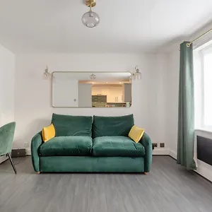 Apartment 2 Double Beds Modern Refurb Flat - 10 Min 2 Bridge *