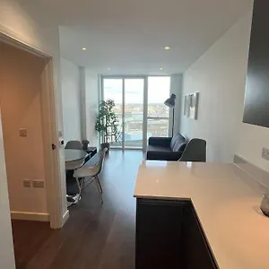 Balcony View In London Apartment Croydon