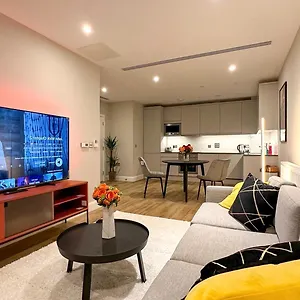 Daire Duplex 3bed 3bath Modern Fast Wifi - Luxurylondonstays Londra