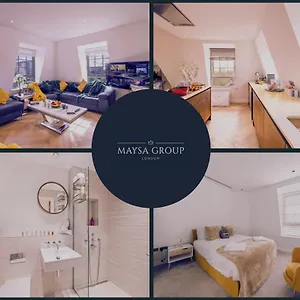 Elegant 3-bedroom Penthouse In Marble Arch 70 London