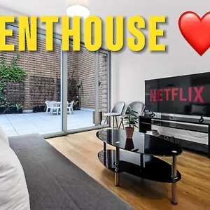 Exclusive 3 Bed 3bath Penthouse Near Canary Wharf Apartment *