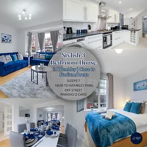 Stylish 3br House Close To Wembley Stadium And Arena Holiday home