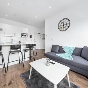 Apartmán Stylish London 1br Flat 15min To Londonbridge Dp16 *