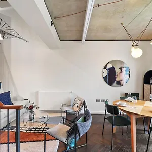 Apartment 1 Bed Executive Near Kings Cross & Camden Free Wifi By Aparts London