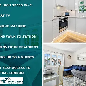 Appartamento Bright Modern 2br Direct Link To Heathrow And
