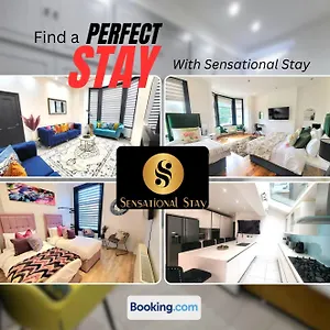 Holiday home Spacious Six Bedrooms House By Sensational Short Lets & Serviced With 13 Beds, Free Parking, Free Wi-fi & Balcony London
