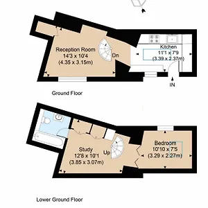 Apartment Newly Refurbished 1 Bedroom In Vibrant Notting Hill London