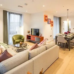 Aparthotel Kings Cross-luxury-sunset City View-gym-office Place-elevator London