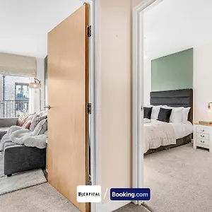 Appartamento Last-minute Specials L 1 Bed Apt, Luxury Balcony By Capital Retreats Short Lets & Serviced In Colindale With Free Wifi *