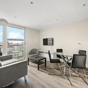 Apartment Londwell, Canary Wharf Skyline Balcony