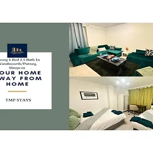 Luxe Sleeps 14 - Wandsworth & Putney Bridge - 4 Bedrooms * London